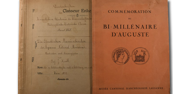 Die Etruskischen Mumienbinden des Agramer National Museums - 2 titles