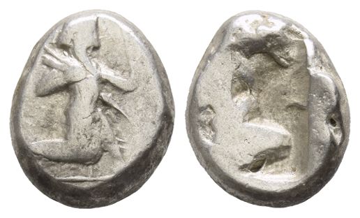 Persia. Achaemenid Empire, Time of Artaxerxes I to Artaxerxes II AR Siglos.