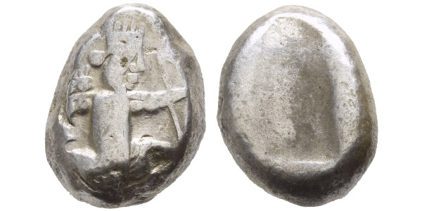 Persia. Achaemenid Empire, Time of Darius II to Artaxerxes II AR Siglos.