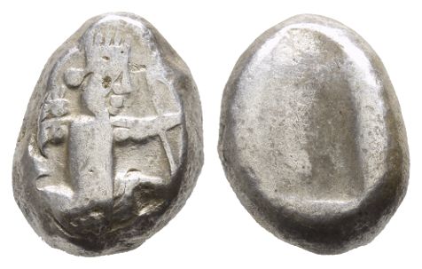 Persia. Achaemenid Empire, Time of Darius II to Artaxerxes II AR Siglos.