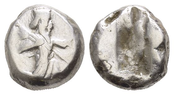 Persia. Achaemenid Empire, Time of Artaxerxes I to Artaxerxes II AR Siglos.