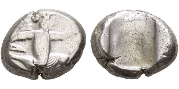 Persia. Achaemenid Empire, Time of Darius II to Artaxerxes II AR Siglos.