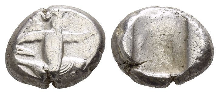 Persia. Achaemenid Empire, Time of Darius II to Artaxerxes II AR Siglos.