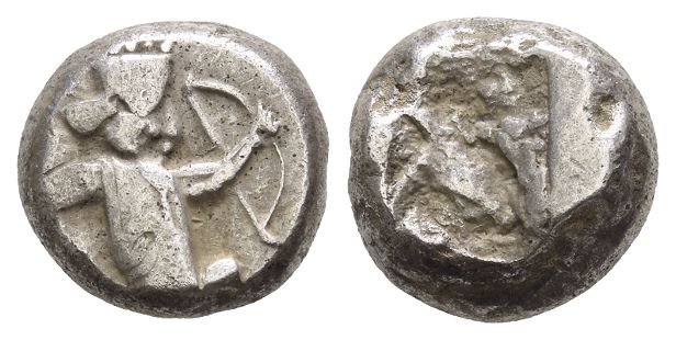 Persia. Achaemenid Empire, Time of Darius II to Artaxerxes II AR Siglos.