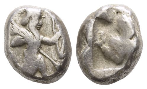 Persia. Achaemenid Empire, Time of Artaxerxes I to Artaxerxes II AR Siglos.
