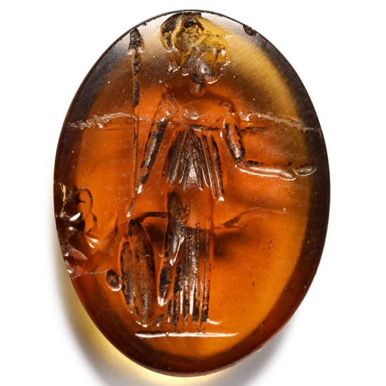 Roman Gemstone with Minerva