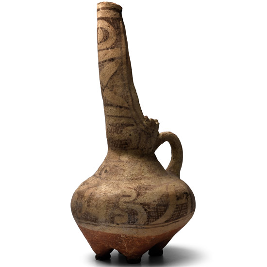 Western Asiatic Painted Terracotta Vessel