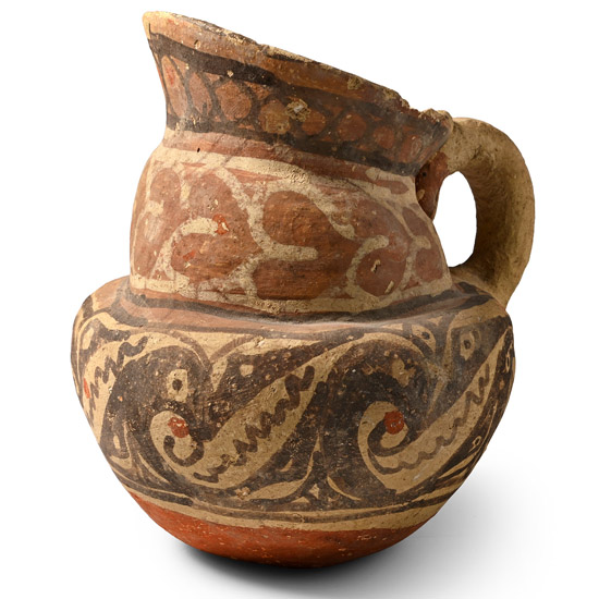 Western Asiatic Painted Terracotta Vessel