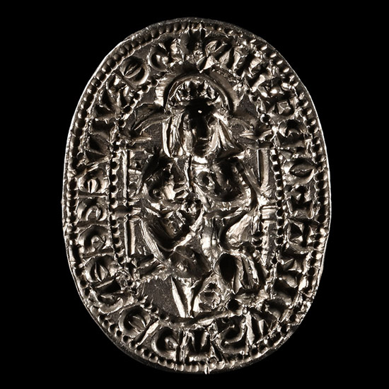 Medieval Silver Seal Matrix for the Rector of Swainsthorpe Magna