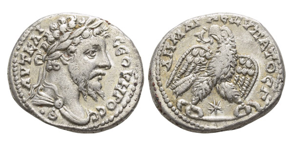 Septimius Severus AR Tetradrachm of Laodicea ad Mare, Seleucis and Pieria.