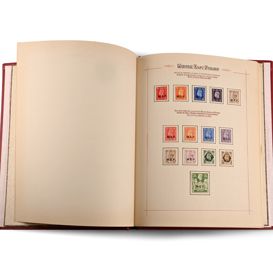Loose-Leaf Stamp Album of Falkland Islands and Dependancies, and Others