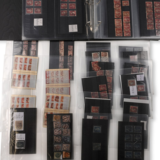 Queen Victoria Loose-Leaf Stamp Stock Book
