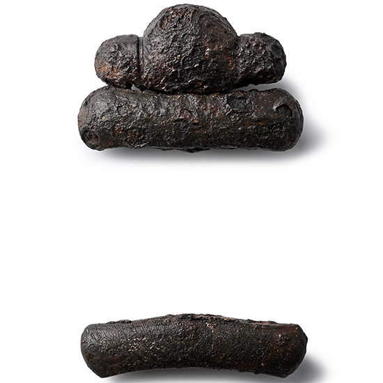 Viking Iron Sword Pommel, Upper Guard and Lower Guard