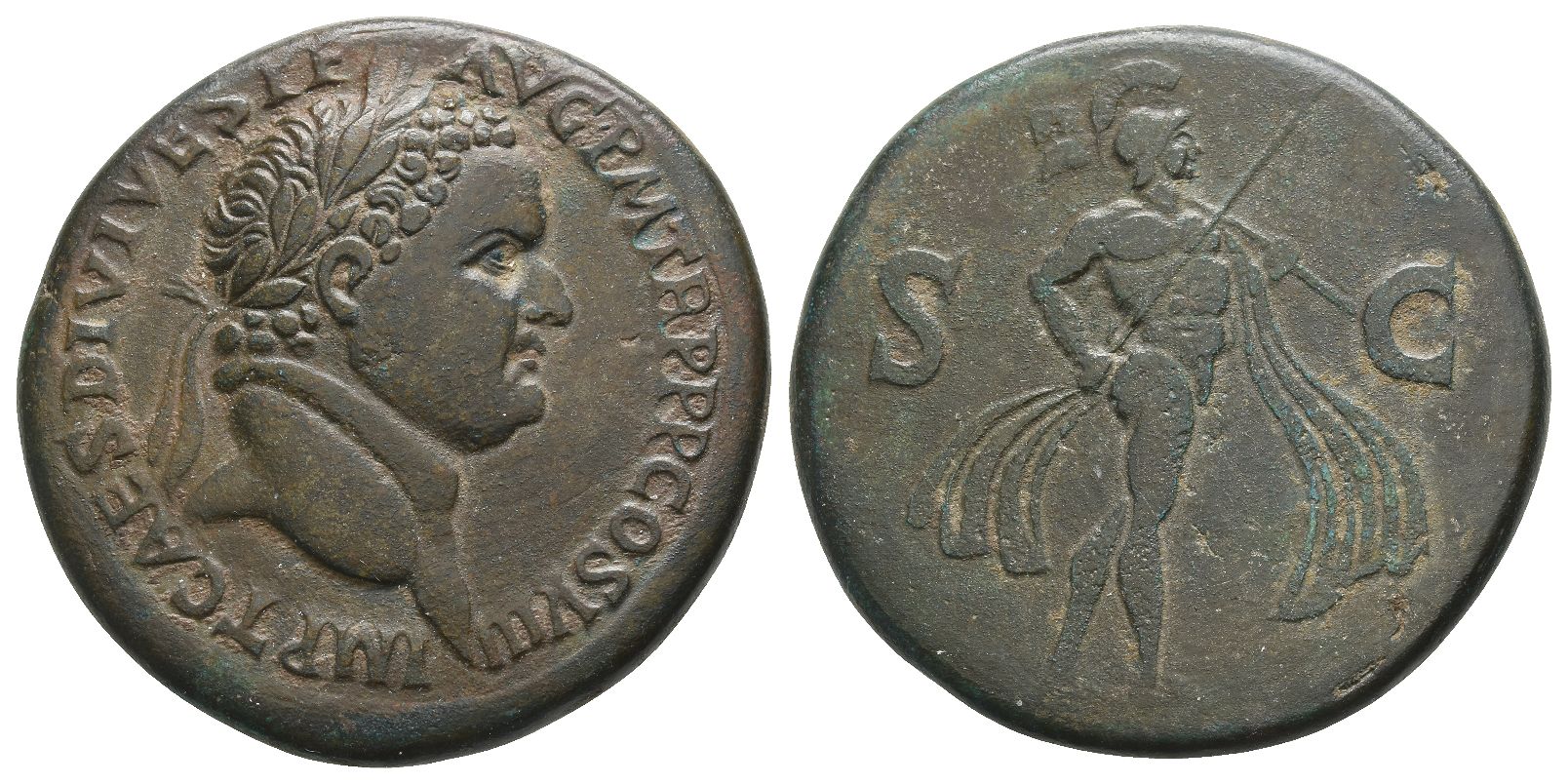 Titus AE Sestertius.