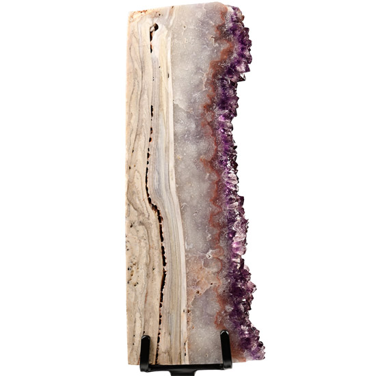 Large Agate and Amethyst  Column Display