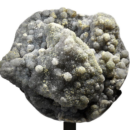 Large Geode Section with Snowball Quartz