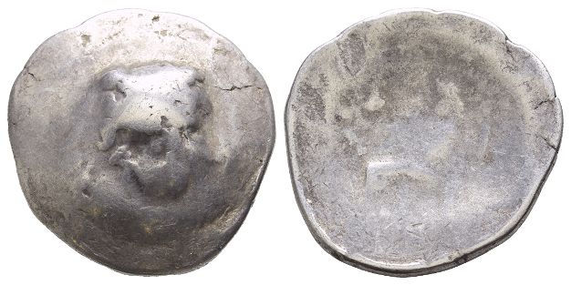 Celts in Lower Danube AR Tetradrachm.