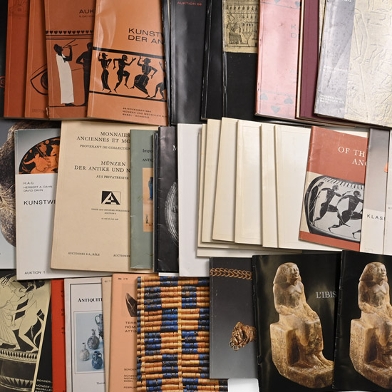 Kunstwerke der Antike, Nefer, Cahn and Other European Antiquities and Ancient Art Auction Catalogue Group - 49 Titles
