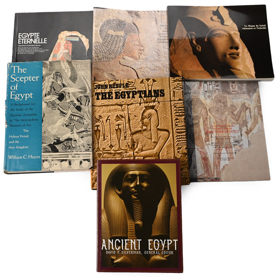 Books on Ancient Egypt, Egyptian Art and Egyptology - 7 Titles