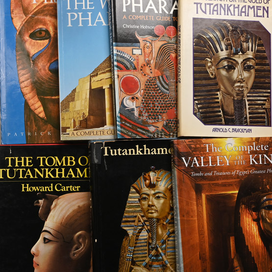 Books on Ancient Egypt, Pharaohs, Tutankhamen and Egyptology - 7 Titles