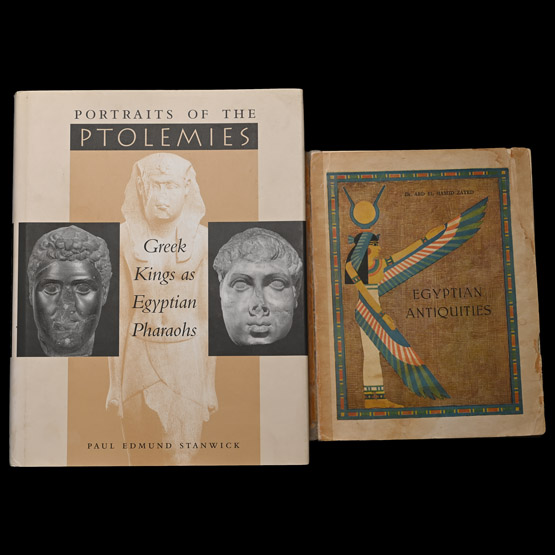 Portraits of the Ptolemies and Egyptian Antiquaries - 2 Titles