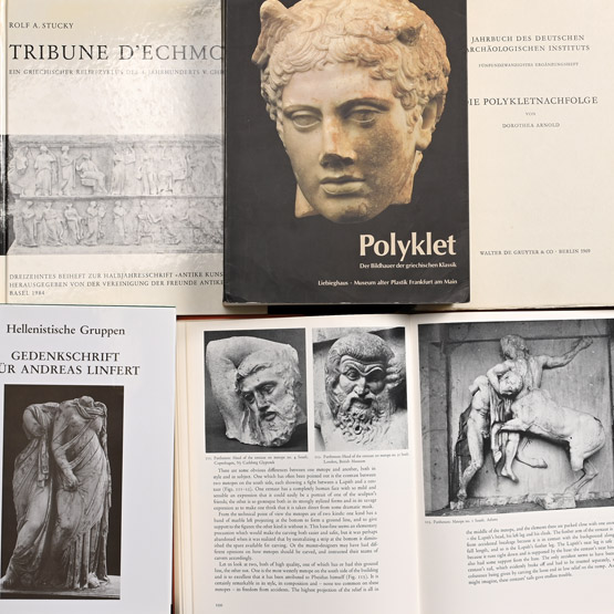 Books on Ancient Greek Marble Sculpture and Archaeology - 5 Titles
