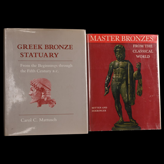 Books on Ancient Greek Bronze Sculpture and Archaeology - 2 Titles
