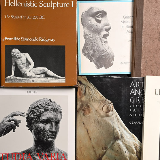 Books on Ancient Greek and Hellenistic Marble Sculpture - 8 Titles