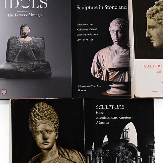 Books on Ancient and Other Sculpture, Archaeology and Works of Art - 5 Titles