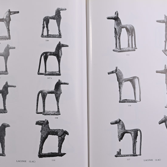 Les Chevaux de Bronze Dans LArt Geometrique Grec by Jean-Louis Zimmermann