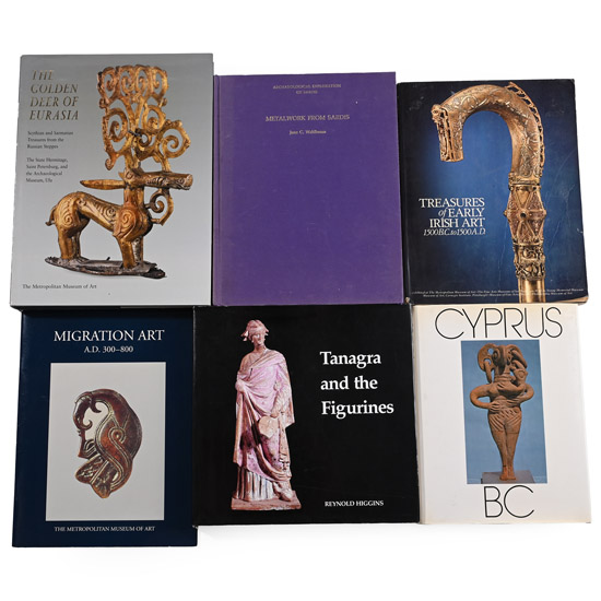 Books on Ancient and Classical Archaeology and Other Works of Art - 6 Titles