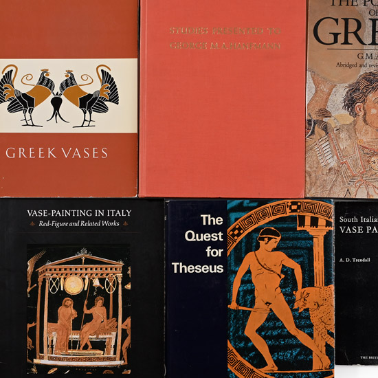 Books on Ancient Greek Vases, Painting and Archaeology - 6 Titles