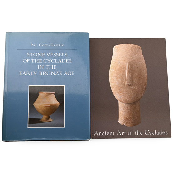 Books on Ancient Cycladic Art and Archaeology - 2 Titles
