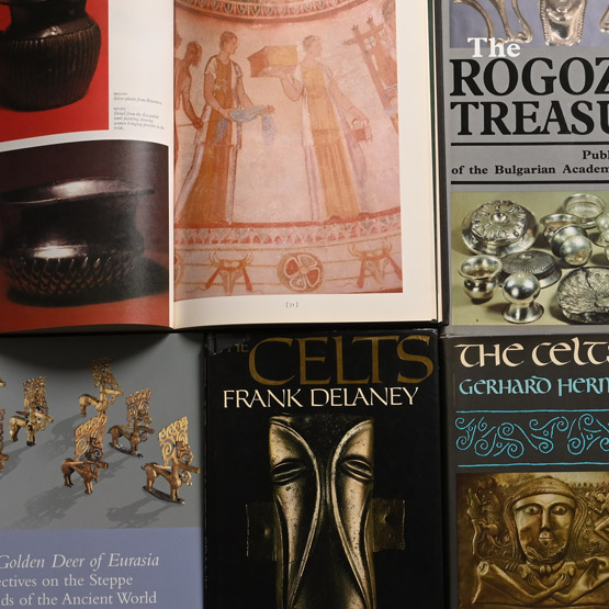 Books on Celtic, Eurasian, and Thracian and Treasure, Art and Archaeology - 5 Titles