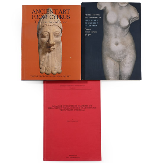 Books on Ancient Cypriot Art and Archaeology - 3 Titles