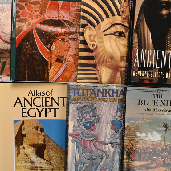 7 Books on Ancient Egypt, Egyptian Art and Egyptology - 7 Titles