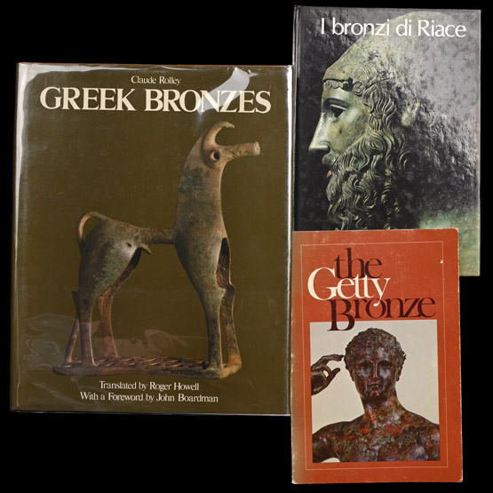 Books on Ancient Greek Bronze Antiquities, Ancient Art and Archaeology - 3 Titles