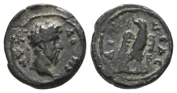 Lucius Verus AE 17mm of Ankyra, Galatia.