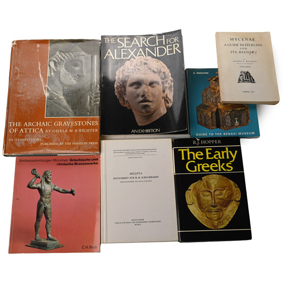 Books on Greek Antiquities, Ancient Art and Archaeology - 7 Titles