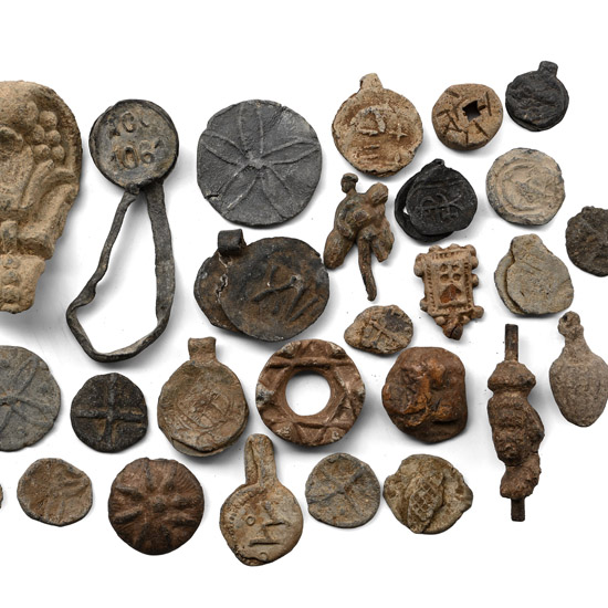 Medieval and Later Lead Artefact Group