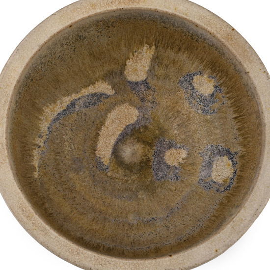 Yuan Style Blue Splash-Decorated Bowl