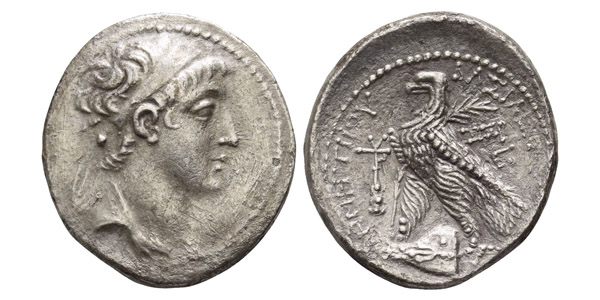 Seleukid Empire, Demetrios II Nikator AR Tetradrachm.