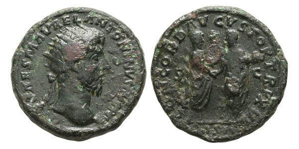 Marcus Aurelius AE Dupondius.