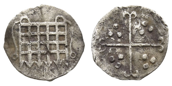 England. Tudor, Elizabeth I AR Halfpenny.