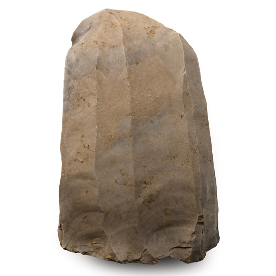 Large Belgian Stone Age Wide Flint Core