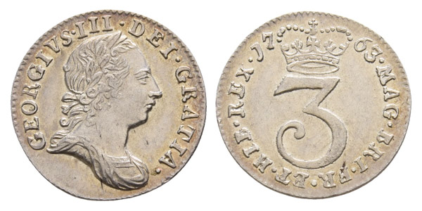 Great Britain. Hanover, George III AR Threepence.