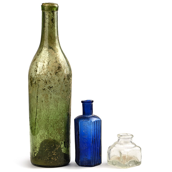 Anglo-Zulu War Glass Bottle Collection