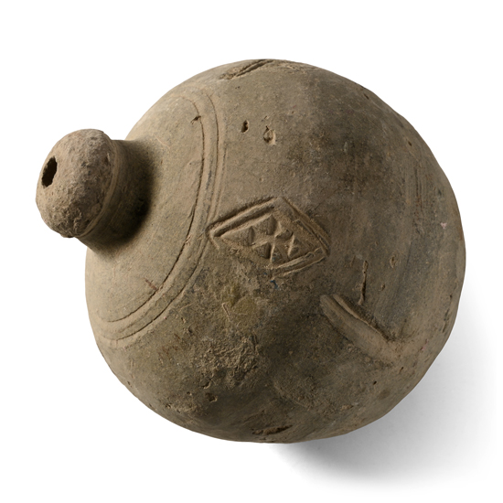 Byzantine Greek Fire Ceramic Fire Bomb or Hand Grenade