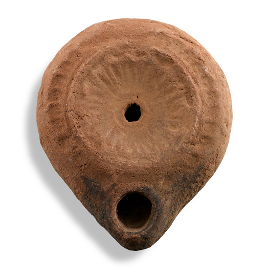 Roman Terracotta Oil Lamp