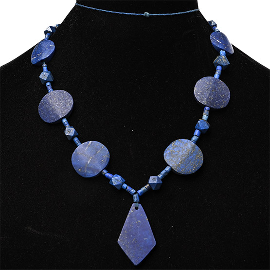 Lapis Lazuli Bead Necklace String